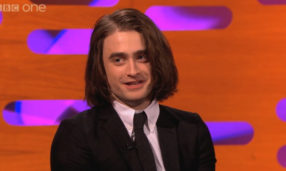 Nauja Danielio Radcliffe'o šukuosena