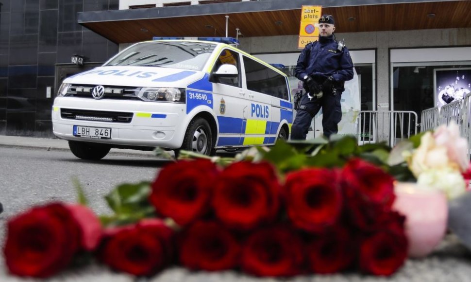 Švedijoje įvykdytas teroro išpuolis