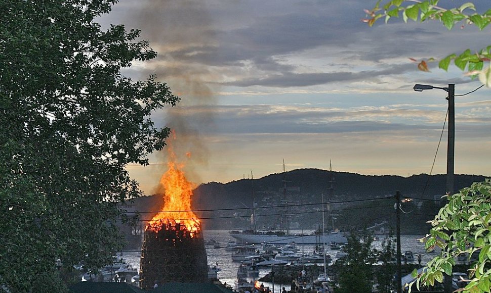 Norvegijos ilgiausios dienos festivalis Bergene