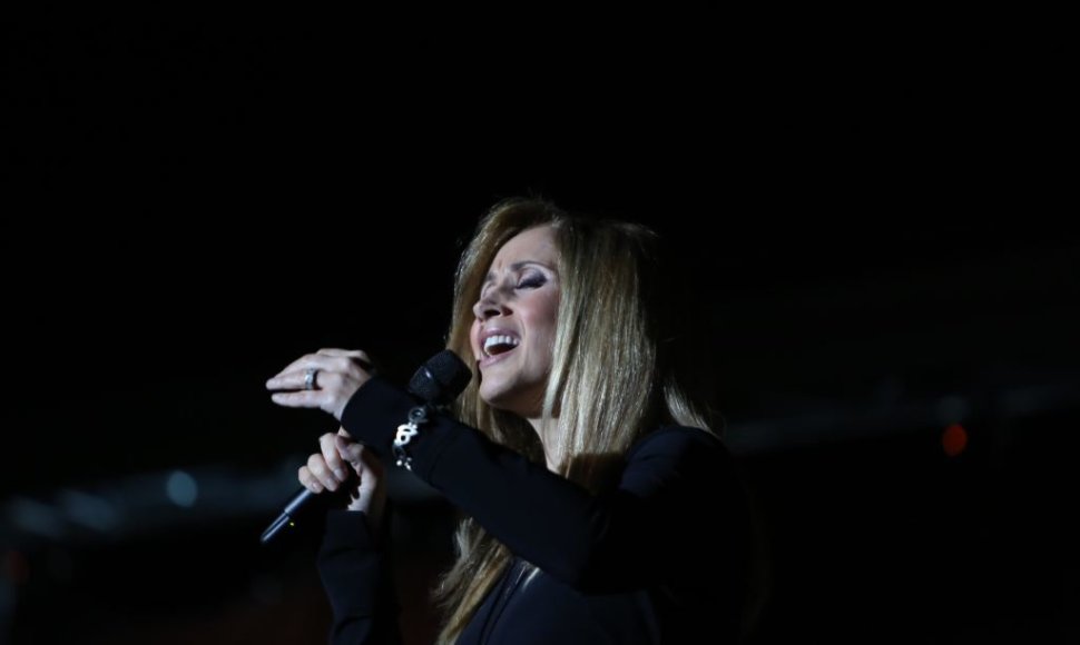 Lara Fabian koncertą Kaune pradėjo daina „Je t‘aime“