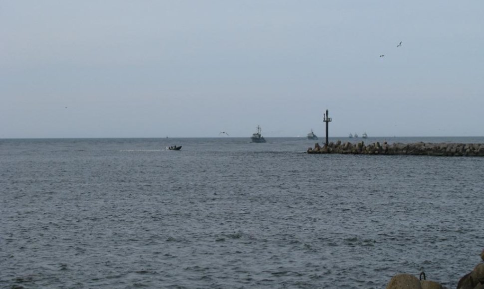Karinių jūrų pajėgų pratybos Baltijos jūroje