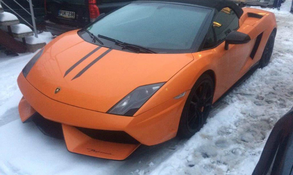 Vokietijoje vogtas „Lamborghini Gallardo“