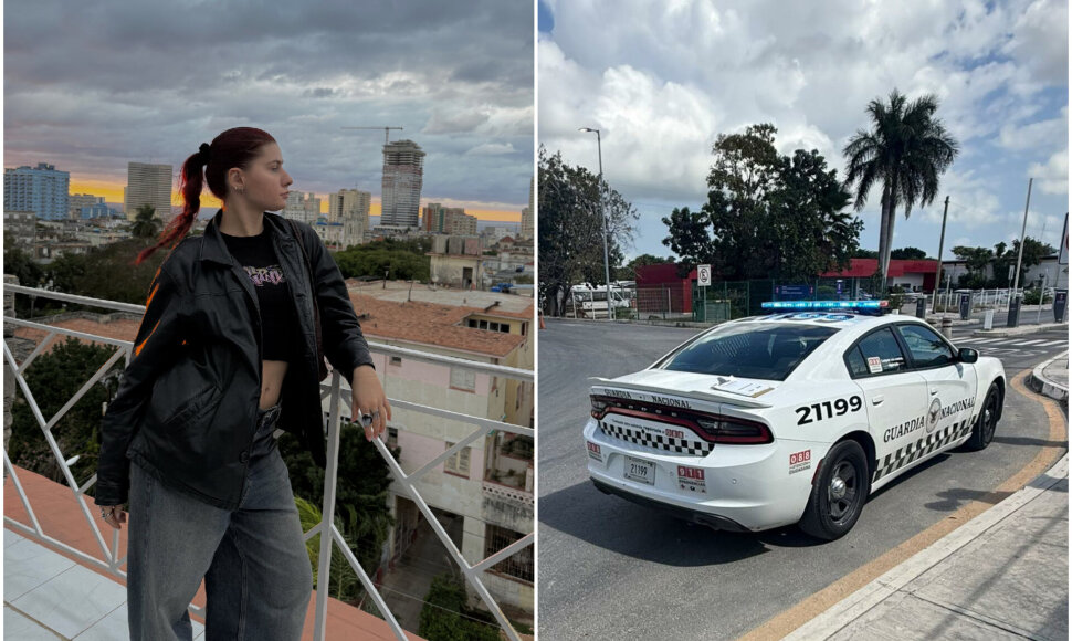 Atlikėja Kotryna Juodzevičiūtė Meksikoje i&scaron;&scaron;oko pro netikro taksi langą