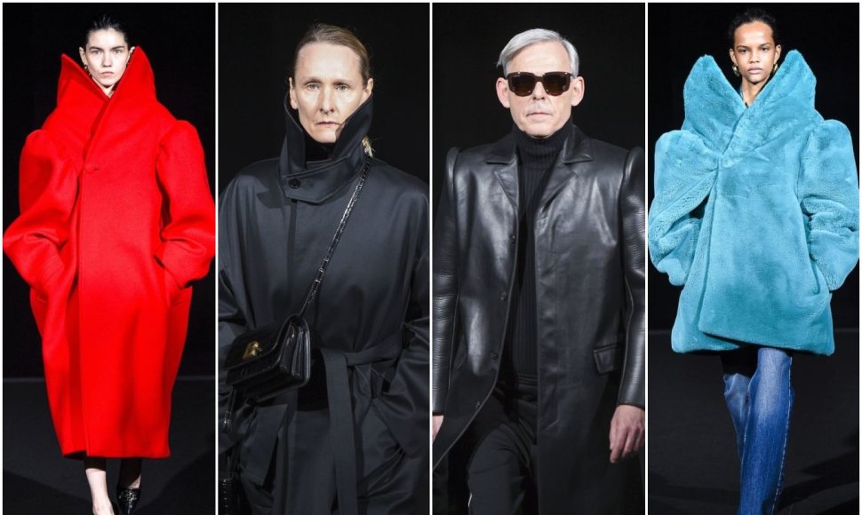 „Balenciaga“ 2019–2020 m. rudens ir žiemos kolekcijos modeliai