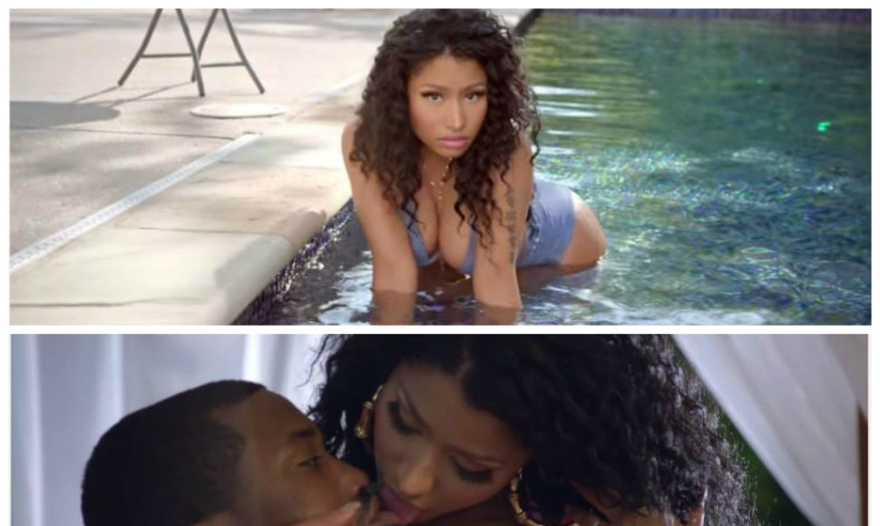 Nicki Minaj ir Meekas Millas vaizdo klipe „All Eyes on You“