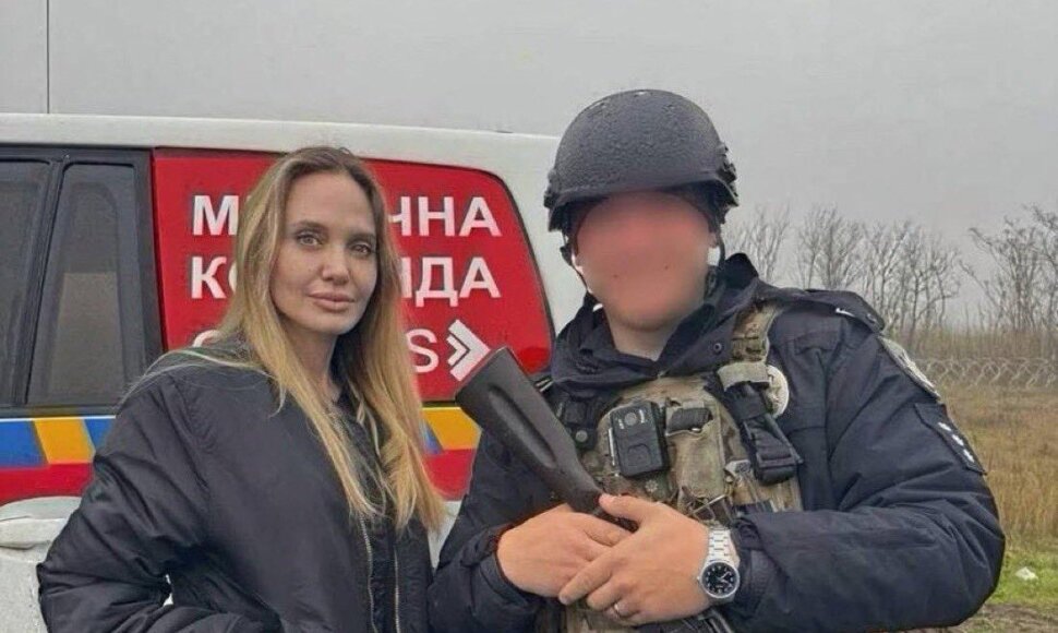 Angelina Jolie Ukrainoje