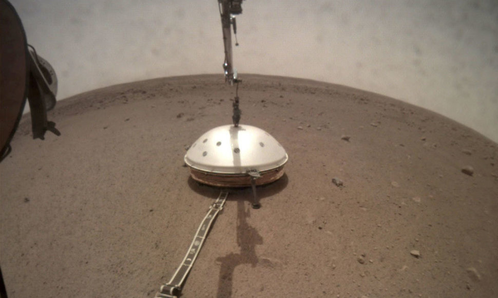 Seismologinius procesus stebinčio zondo „Mars InSight“ asmenukė