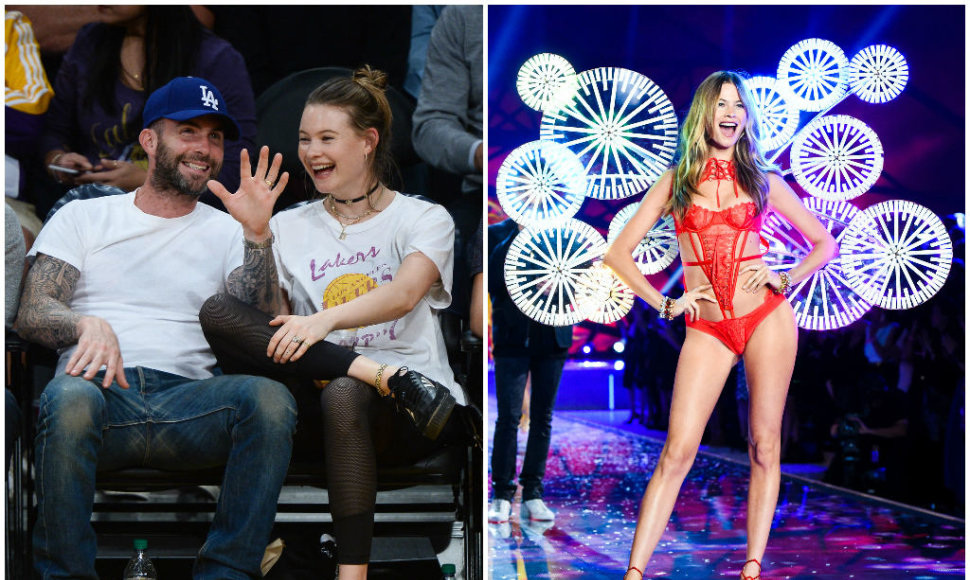 Behati Prinsloo ir Adamas Levine'as