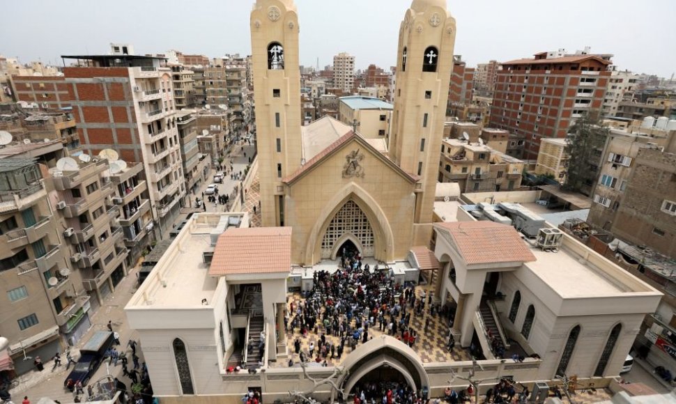 Egipto bažnyčiose griaudėjo sprogimai