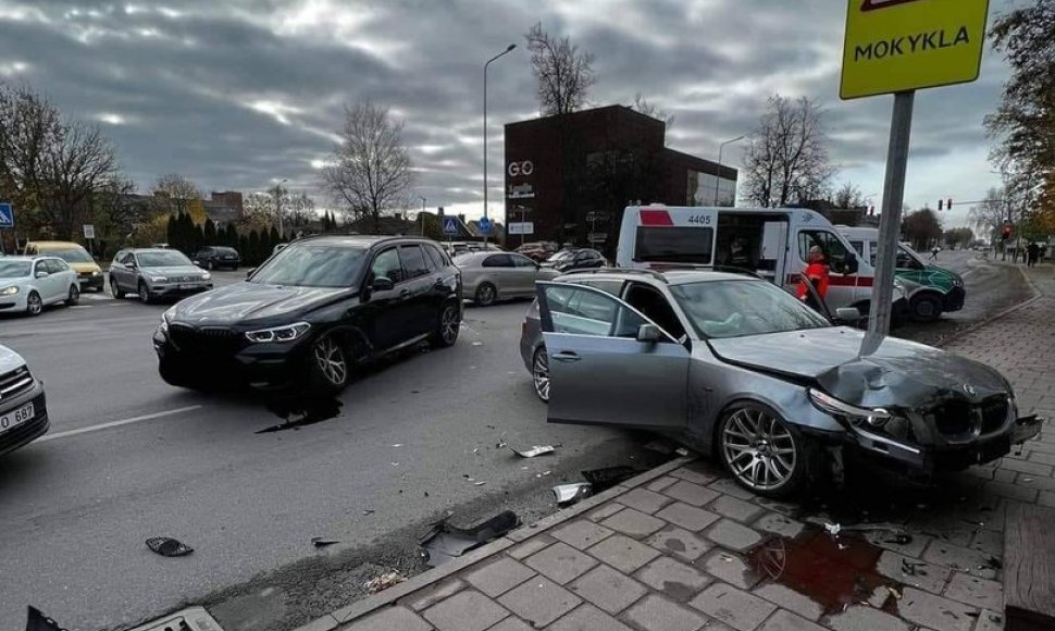 Įvykio vietoje Šiauliuose, Tilžės gatvėje