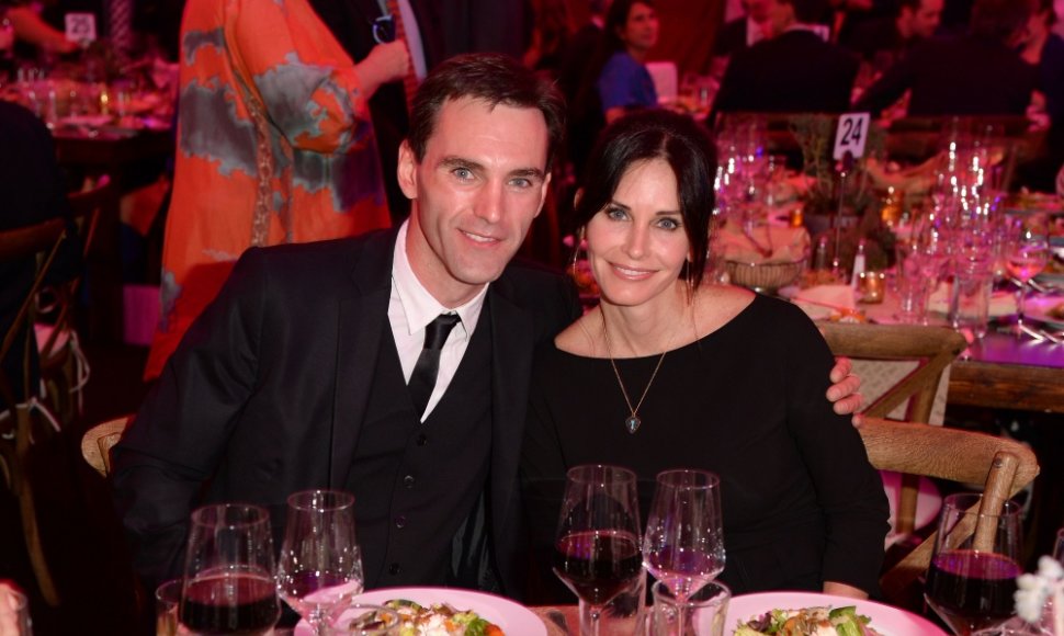 Courteney Cox su mylimuoju Johnny McDaidu