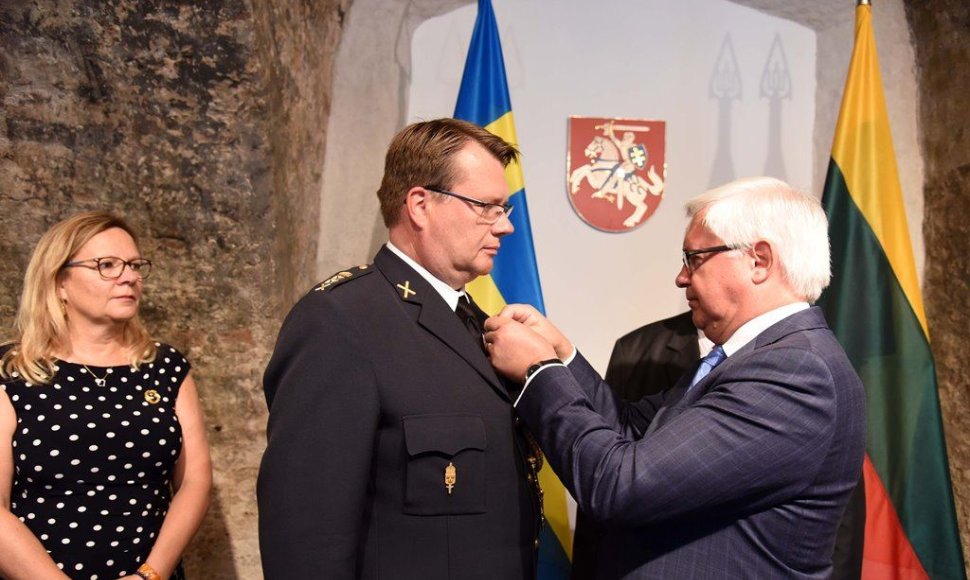 Švedijos gynybos atašė Lietuvai Örjanas Strömas
