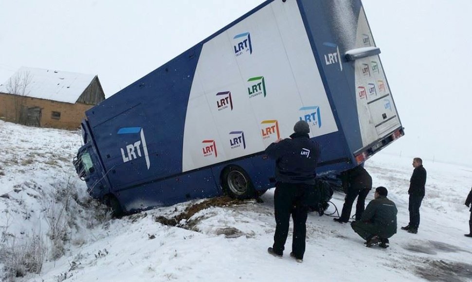 Lietuvos televizijos sunkvežimis