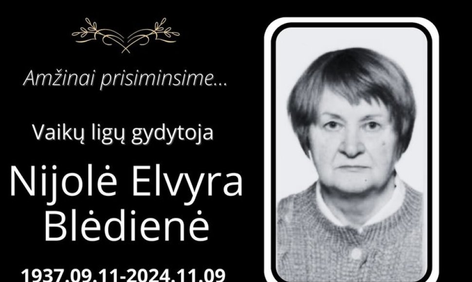 Nijolė Elvyra Blėdienė