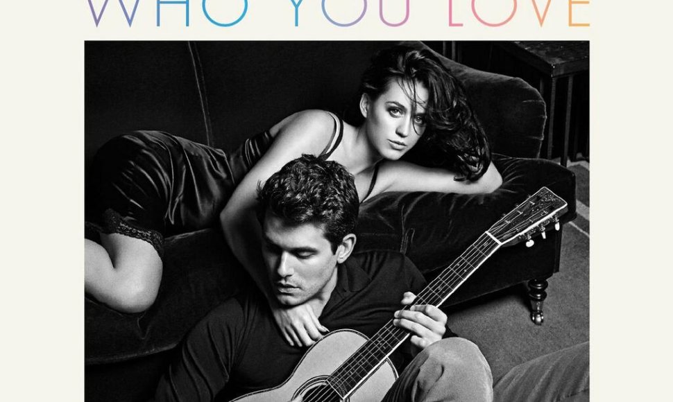 Katy Perry ir Johno Mayerio singlo „Who You Love“ viršelis