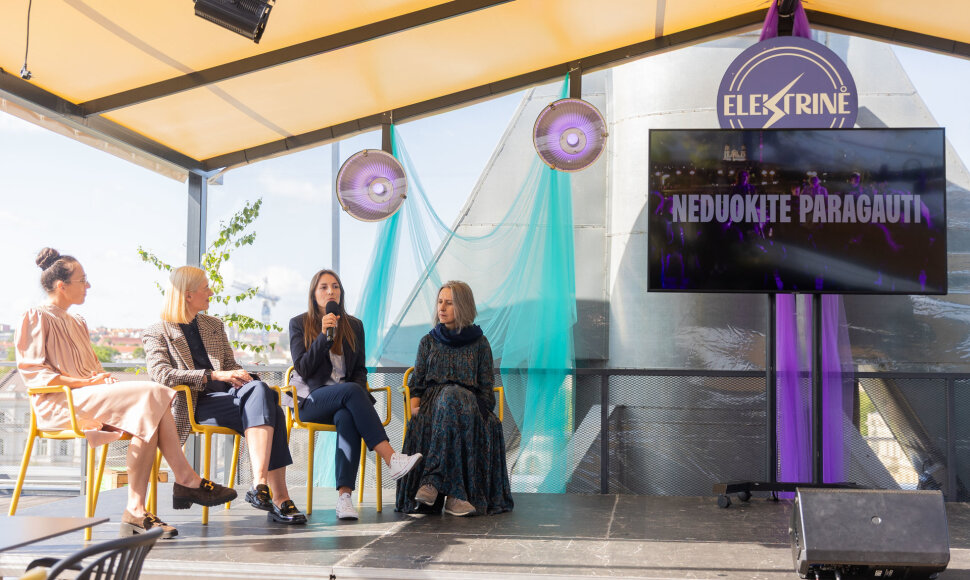 Socialinės kampanijos &bdquo;Leiskite patirti &ndash; neduokite paragauti&ldquo; pristatymas