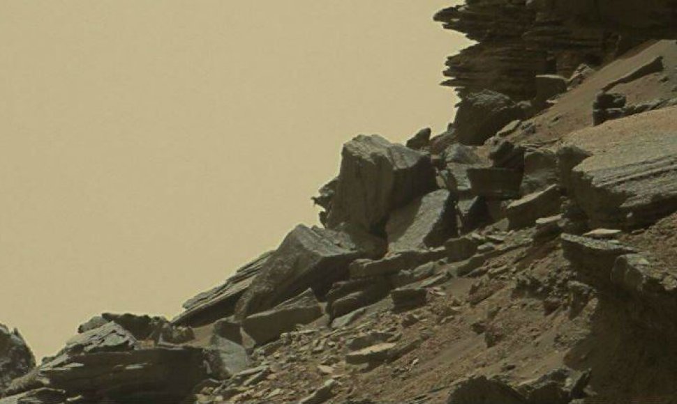 „Curiosity“ darytos Smailiojo kalno nuotraukos