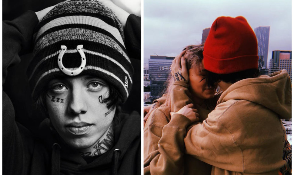 Lil Xan su sužadėtine Annie Smith 