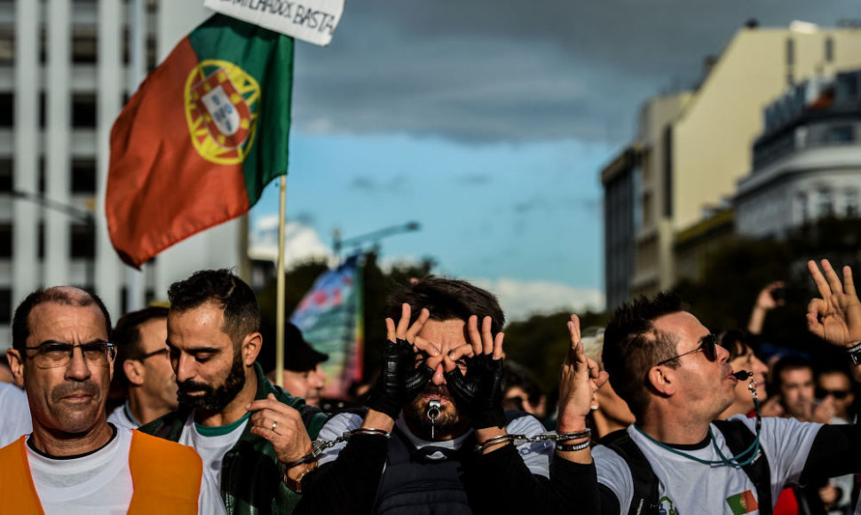 Protestas Portugalijoje