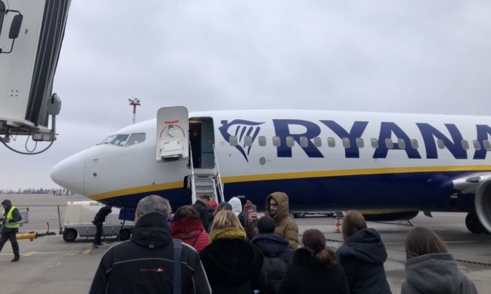 „Ryanair“ skrydis iš Vilniaus į Kijevą