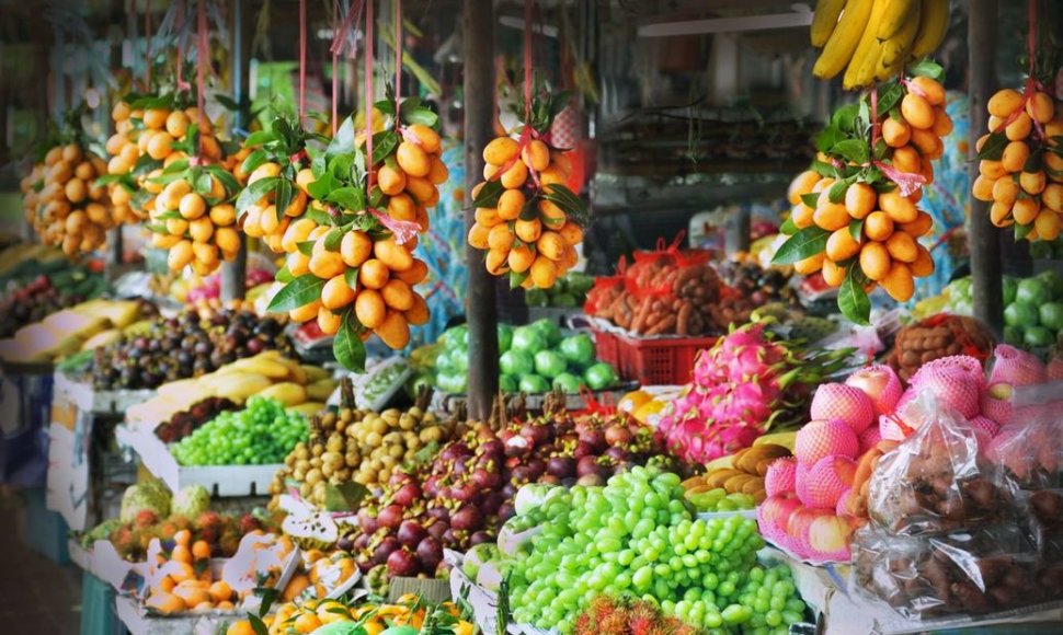Egzotinių vaisių turgus