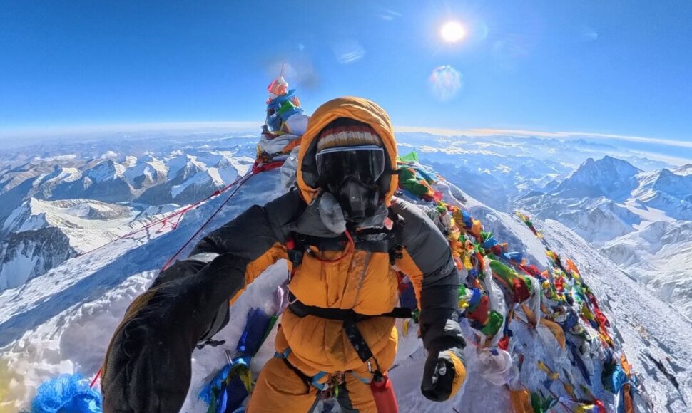 Deividas Misiulis tapo 13-uoju lietuviu, įkopusiu į Everestą