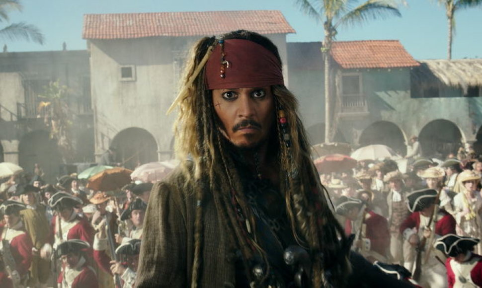 Johnny Deppas filme „Karibų piratai. Salazaro kerštas“