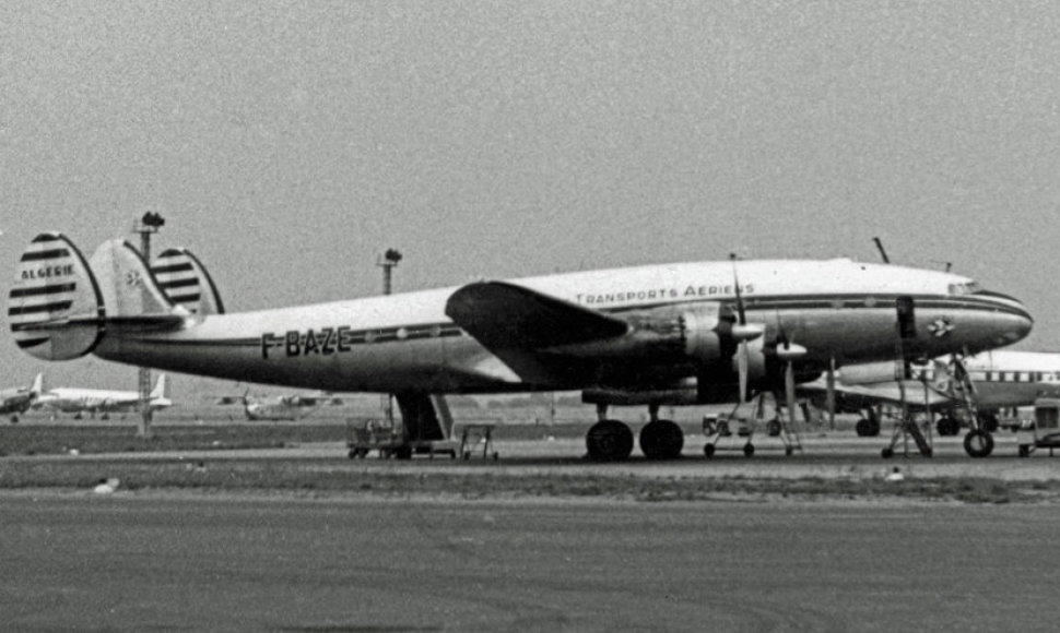 „Lockheed L-749A Constellation“, panašus į tą, kuris sudužo 1953 m.