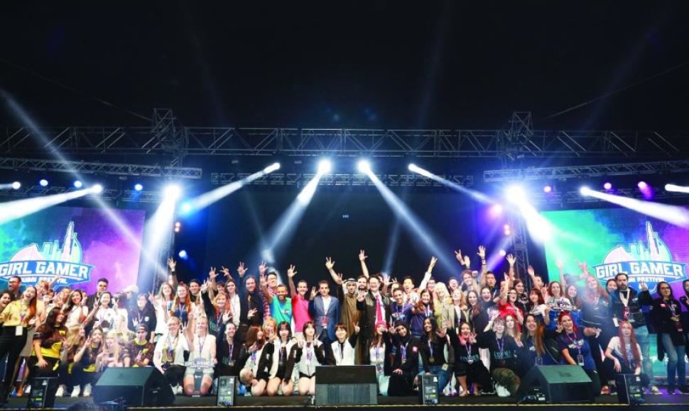 „Girl Gamer Festival“ renginys Dubajuje