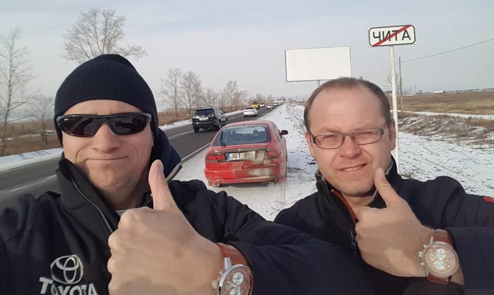 Kelionės su „Toyota Corolla“ per Rusiją akimirka