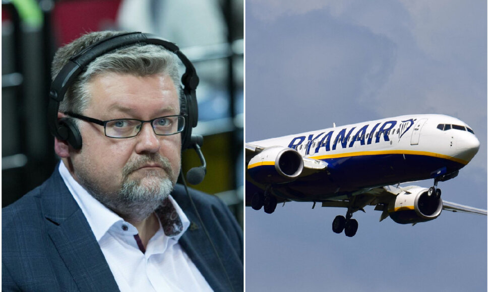 Vaido Čeponio skrydis su „Ryanair“ virto drama