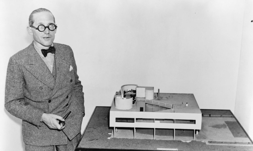 Legendinis architektas Le Corbusier