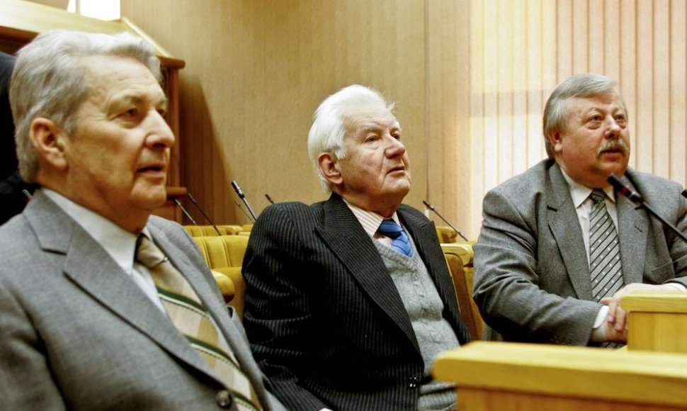 Vladimiras Beriozovas (iš kairės), Lionginas Šepetys