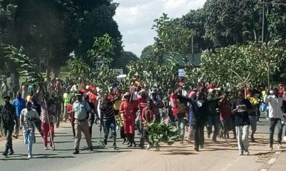 Retas protestas Malavyje