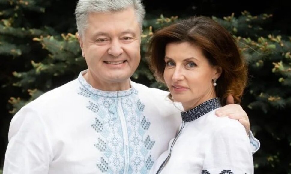 Petro Poro&scaron;enka ir Maryna Poro&scaron;enko