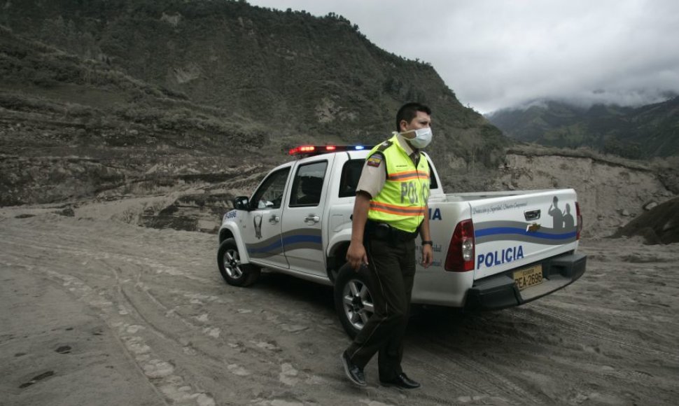 Ekvadoro ugnikalnis yra pabudęs jau daugiau kaip 13 metų. 