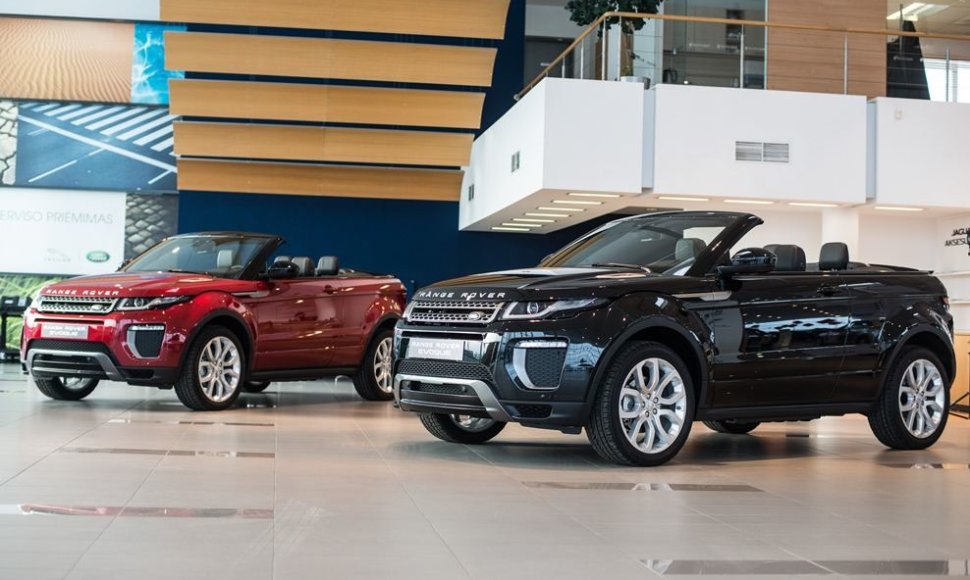 „Range Rover Evoque“ kabrioletas