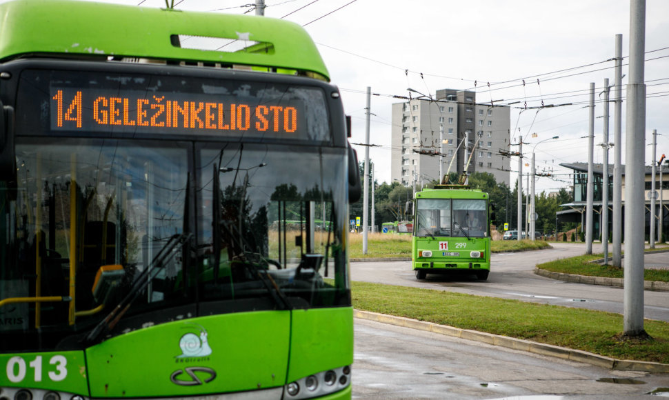 Ekskursija troleibusų parke