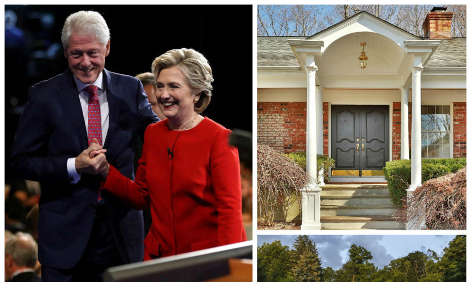 Hillary ir Billo Clintonų namai
