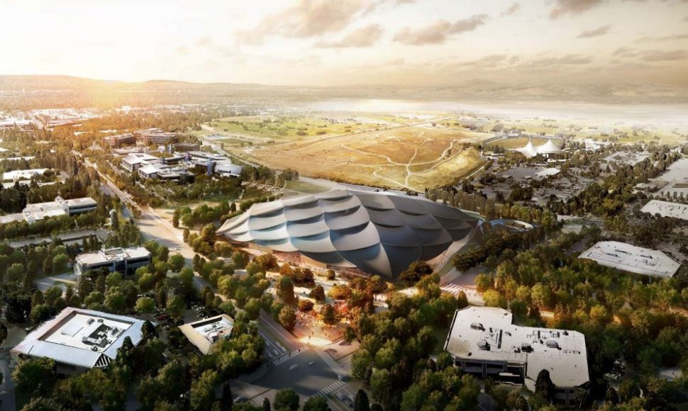 Mauntin Vju miestelyje „Google“ statys modernią būstinę