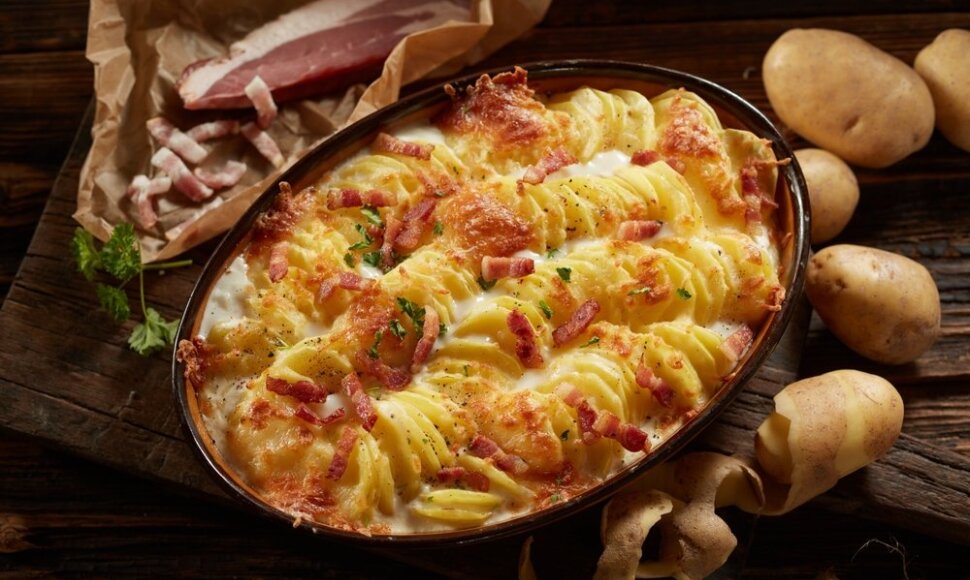 Bulvių gratinas