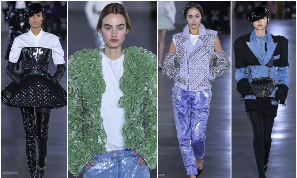 „Balmain“ 2019–2020 m. rudens ir žiemos kolekcijos modeliai