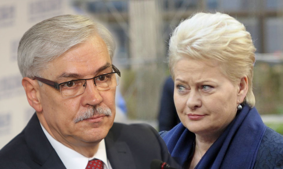 Zigmantas Balčytis ir Dalia Grybauskaitė