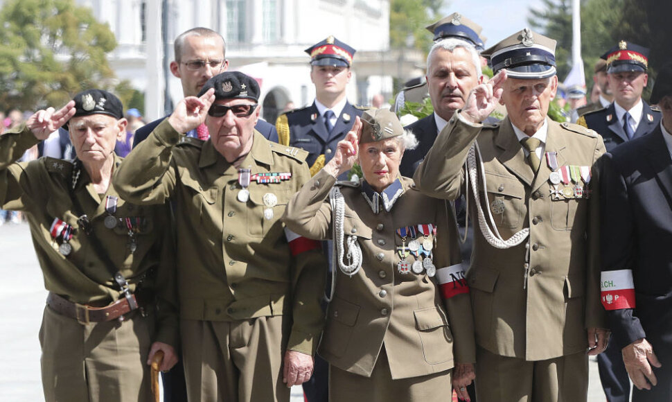 Lenkijoje pagerbta karo laikų brigada, kolaboravusi su naciais