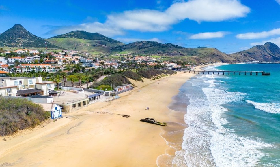 Porto Santo paplūdimys, Madeira