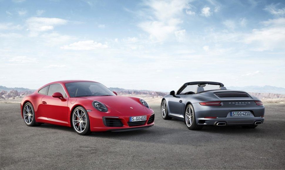 Atnaujintas „Porsche 911 Carrera“