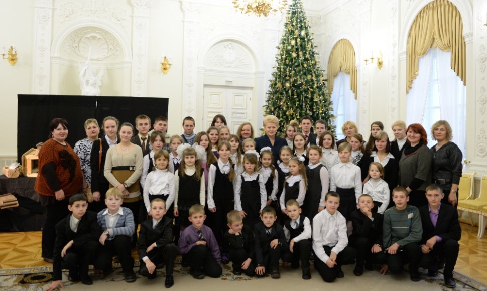 Prezidentūroje apsilankė Baltarusijos lietuvių atstovai