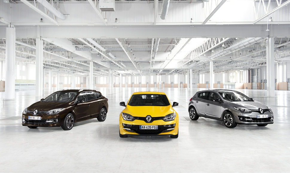 Atnaujinta „Renault Mégane“ gama 