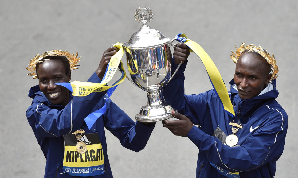 Bostono maratone – Kenijos bėgikų triumfas
