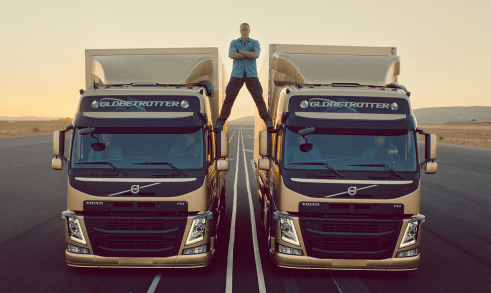 „Volvo trucks“ su Jeanu Claude'u Van Damme'u reklama